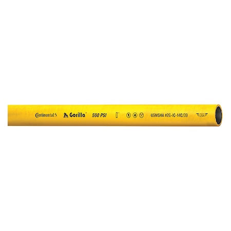 Air Hose,3/8" ID x 25 ft.,Yellow