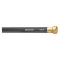 5/8 in ID x 100 ft L Garden Hose, EPDM Tube, Black, Brass x Brass Fitting