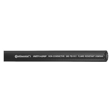 Air Hose,1/2" ID x 250 ft.,Black