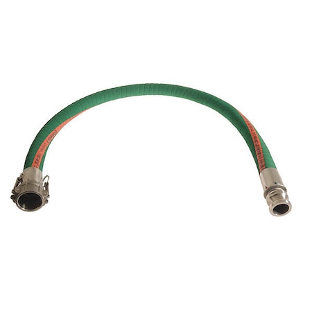 Chemical Hose Assembly,2" ID x 8 ft.