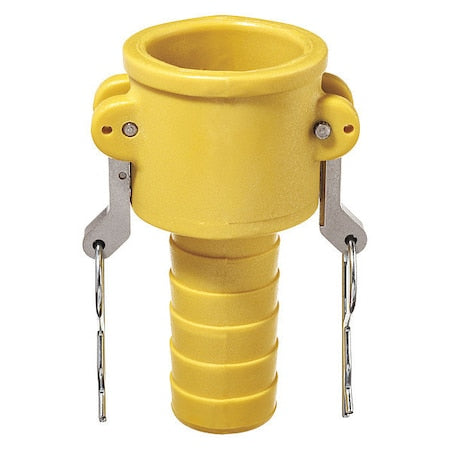 CamGrooveCouplng,Hose Shank,Nylon,NBR