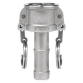 CamGrooveCouplng,Hose Shank,SS,Nitrile