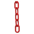 Plastic Chain, Red, 25 ft Length, Gloss