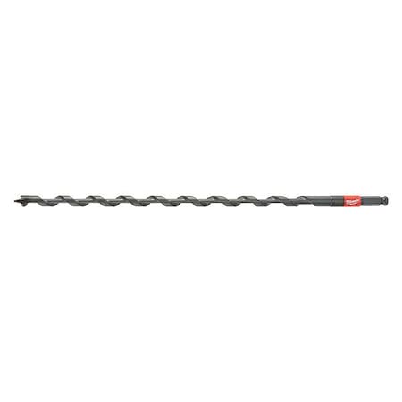 9/16 in. x 24 in. SHOCKWAVE Lineman's Impact Auger Bit
