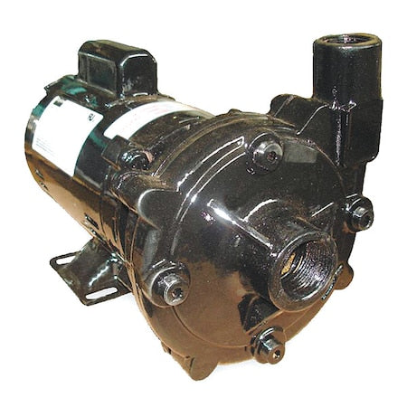 Centrf Pmp,1 hp,CI,1",Carbon/Ceramic/FKM