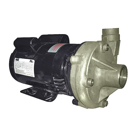 Centrf Pmp,1 hp,SS,1",Carbon/Ceramic/FKM