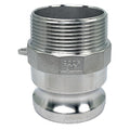 Cam and Groove Adapter, Threaded, SS