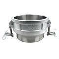 CamandGrooveCoupling,Threaded,SS,Nitrile