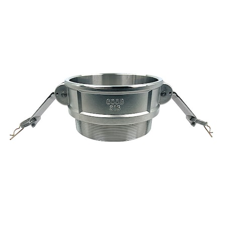 CamandGrooveCoupling,Threaded,SS,Nitrile