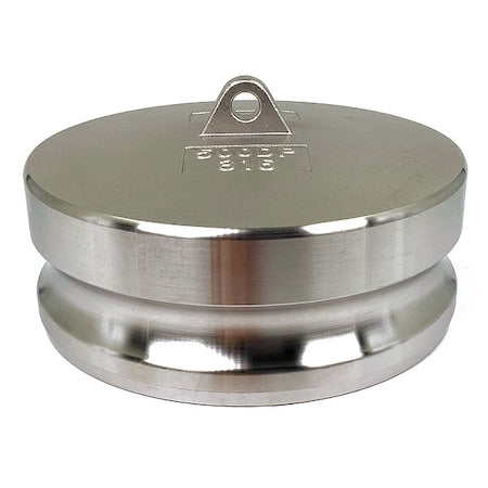 Cam and Groove Spool Adapter,5",316 SS