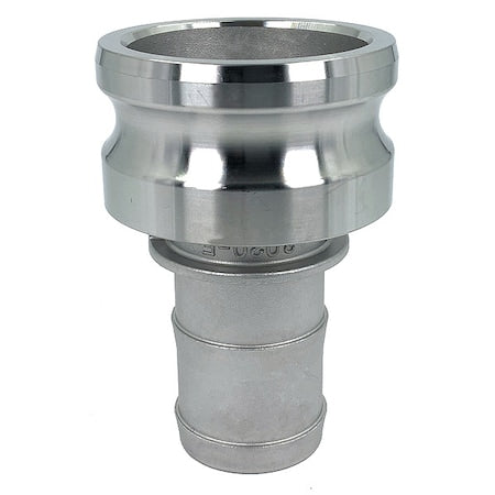 Cam and Groove Adapter, 3", 316 SS, For Hose I.D.: 2 in