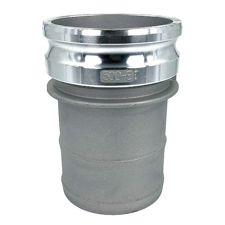 Cam and Groove Adapter, Hose Shank, Alum