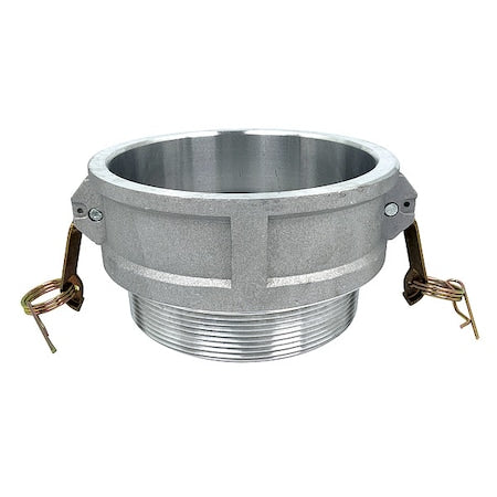 Cam and Groove Coupling, 5", Aluminum, Fitting Type: MNPT