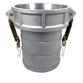 Cam and Groove Coupling, 6", Aluminum, Fitting Type: Male Hose Shank