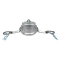 Cam and Groove Adapter, 1-1/4", 316 SS, Coupling Type: Type DC