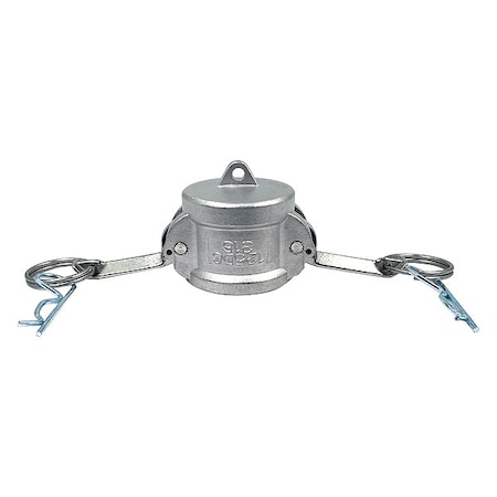 Cam and Groove Adapter, 1-1/4", 316 SS, Coupling Type: Type DC