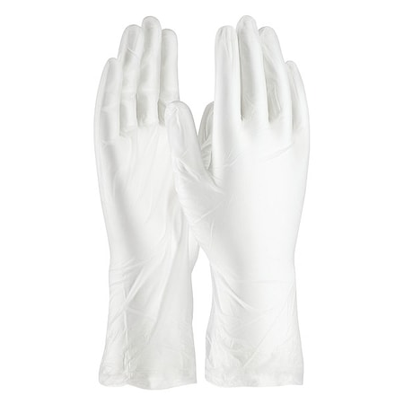 QRP QualaSheer, Disposable Gloves, 5 mil Palm, Vinyl, Powder-Free, L (9), 1000 PK, Clear