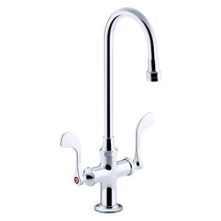 Gooseneck Bathroom Faucet,Manual