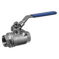 Manual 2-Way Ball Valve,NPT,304 SS
