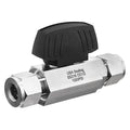 Manual 2-Way Ball Valve,Comp,316 SS