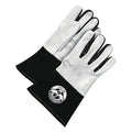 Gander Welding Gloves, Gauntlet Cuff, Grain Goatskin, S, 1 PR