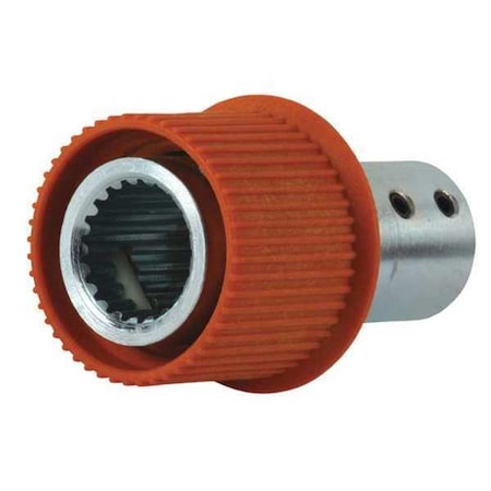 Coupler 1-3/8" 21T,Fits Delavan/Hypro