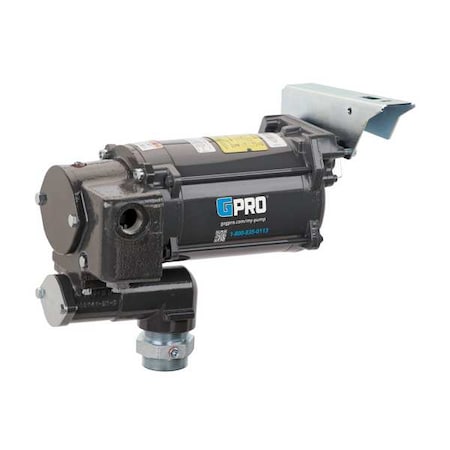 Fuel Transfer Pump, 115V AC, 35 gpm Max. Flow Rate , 3/4 HP, Cast Iron, 1 in NPT Inlet