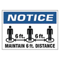 Adhesive Safety Sign, N501-710-V