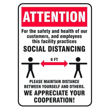 Safety Sign, 10x7, 56JU63