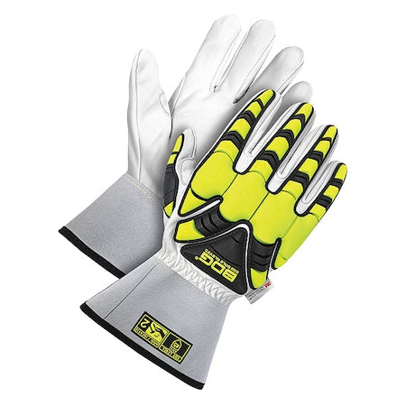 Cut-Resistant Leather Gloves, Cut Level A5 ,M 1 PR