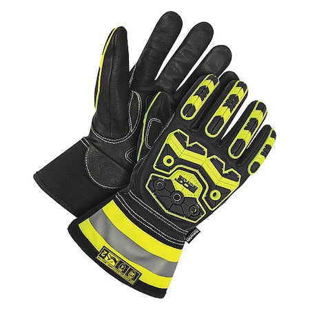Cut-Resistant Leather Gloves, Cut Level A5 ,S 1 PR