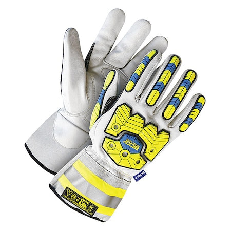 Cut-Resistant Leather Gloves, Cut Level A5 ,M 1 PR