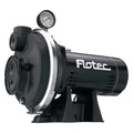 Jet Pump, Thermoplastic, Convertible, 1HP