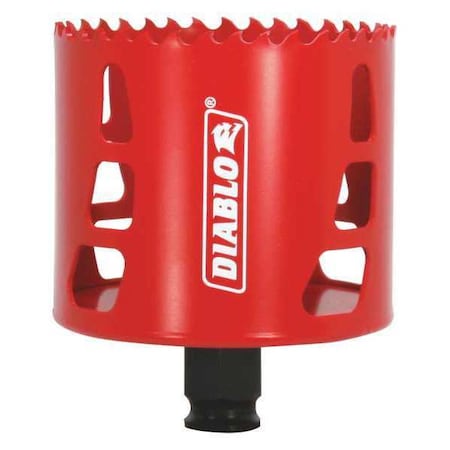 Hole Saw,Diameter:3",Bi-Metal