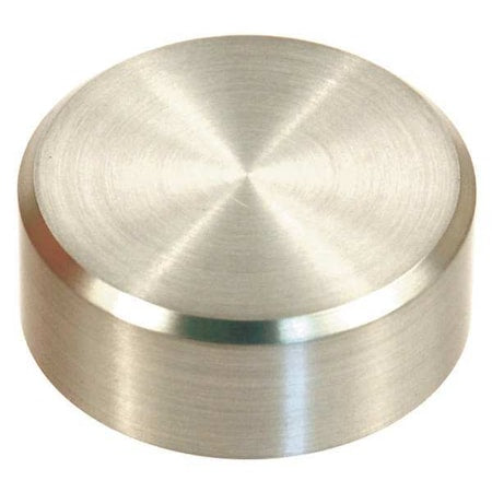 Standoff Cap, 5/16"-18 Thrd Sz, 18-8 Stainless Steel Polished, 2 PK