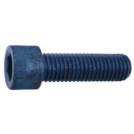 M3-0.50 Socket Head Cap Screw, Socket, Metric Blue Alloy Steel, 5 mm Length, 50 PK