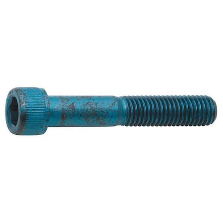 M10-1.50 Socket Head Cap Screw, Socket, Metric Blue Alloy Steel, 50 mm Length, 25 PK
