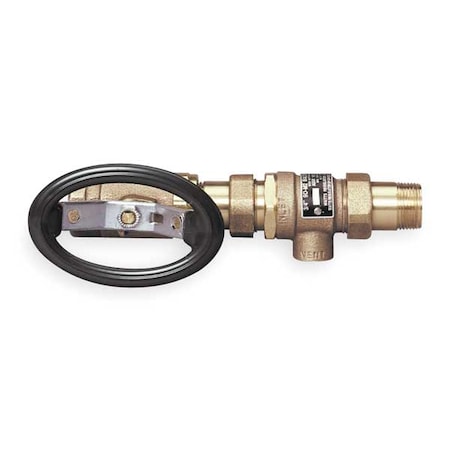 Check Valve, 912HP Series, Dual with Vent, Inline, Brass, 3/4 in, MNPT x FNPT