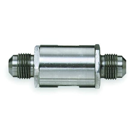 3/8" Male Flare Stainless Steel Dual Check Valve