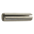Slotted Spring Pin, 5/32 in Outside Dia, 1-1/2 in L, Stainless Steel, 100 PK