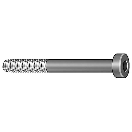 M8-1.25 Socket Head Cap Screw, Low Profile, Plain 18-8 Stainless Steel, 55 mm Length, 5 PK