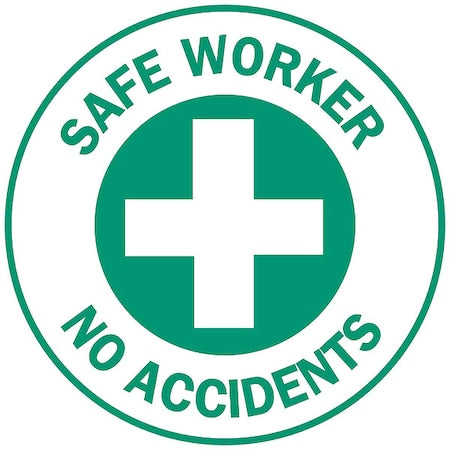 Hard Hat Emblem Label,English,PK4, 49577