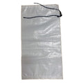 White Sand Bag, Polypropylene, Weight Capacity 40 lb, 26 in L, 14 in W, PK100