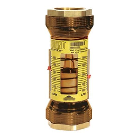 Flowmeter,1-1/2FNPT,5-50 GPM