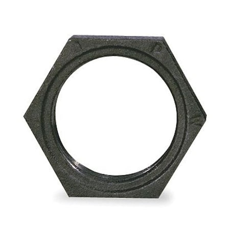 Hex Locknut Hex Locknut, 1" Pipe, FNPT, Malleable Iron, Class 150
