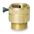 Vacuum Breaker,3/4 In.,GHT,Brass,125 psi