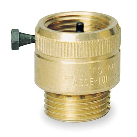 Vacuum Breaker,3/4 In.,GHT,Brass,125 psi