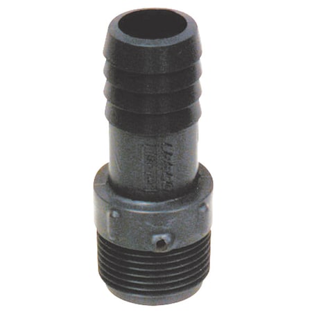 PVC Adapter, Insert x MNPT, 3/4 in Pipe Size