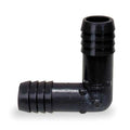 PVC Elbow, 90 Degrees, Insert, 1/2 in Pipe Size