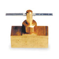 Needle Valve,Straight,Brass,1/8 In.